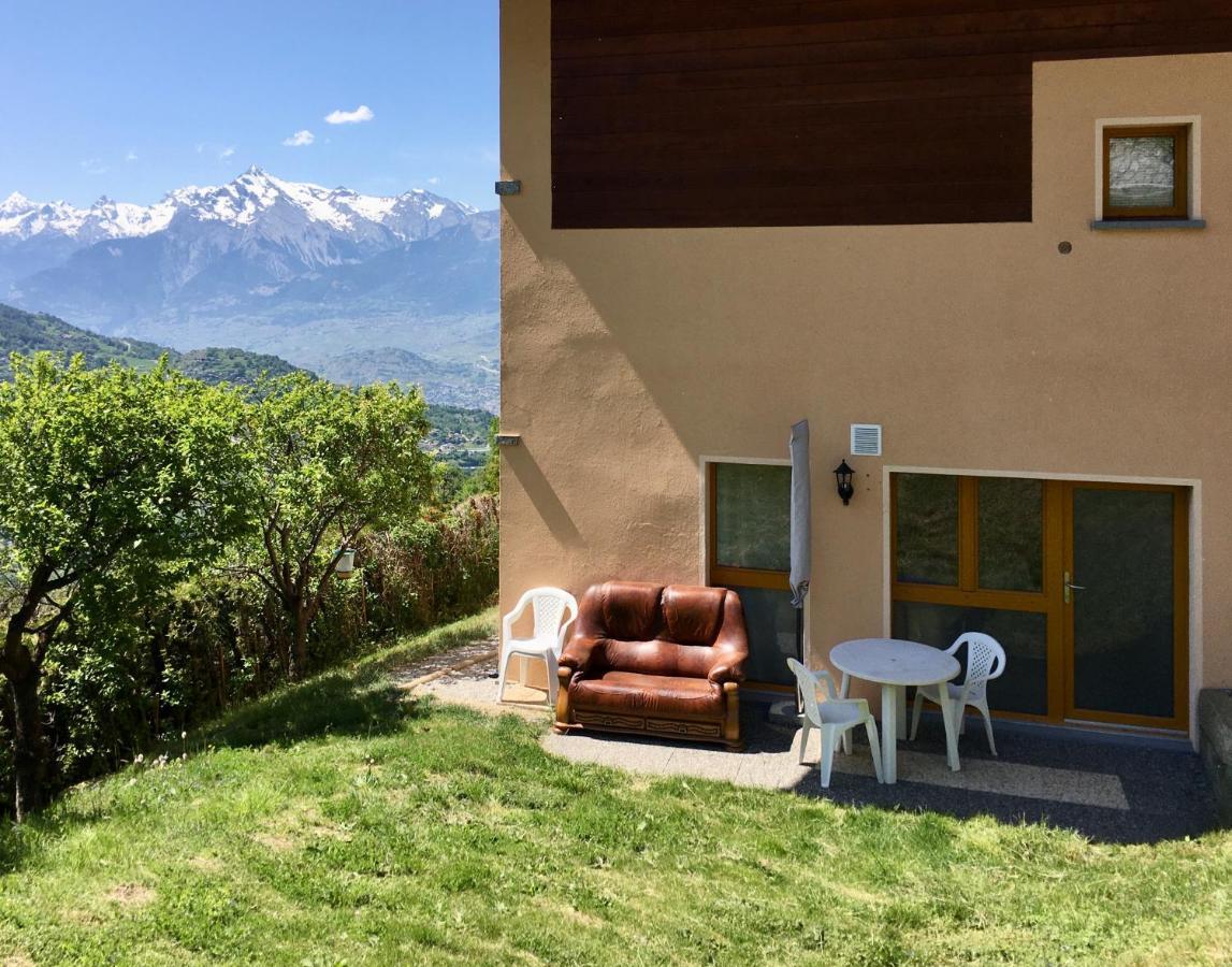 La Chaumiere D'Herens Vernamiège Exteriér fotografie